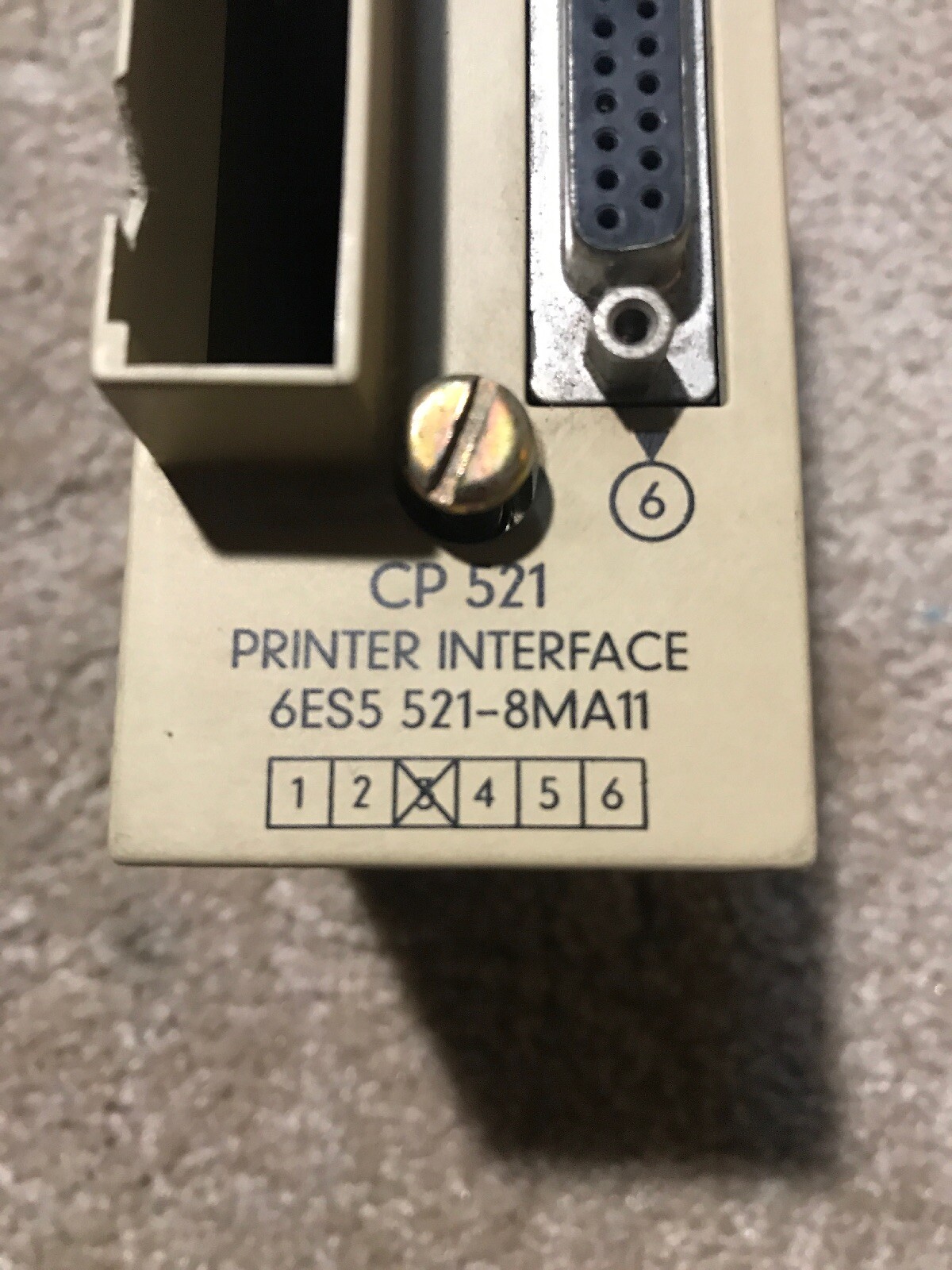 Printer Interface 6ES5 521-8MA11 6ES5521-8MA11CP 521