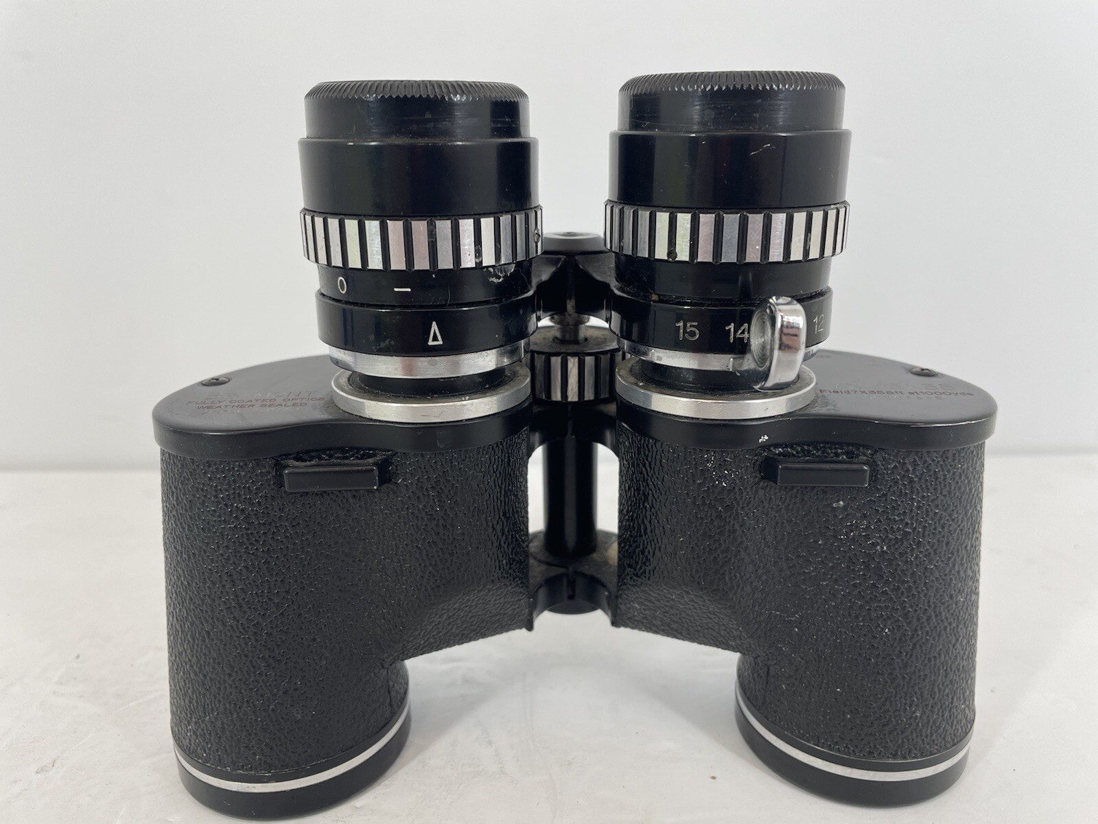 Vintage Belmont Field Glasses Binoculars Extra Wide Angle with Zoom 7X-15X35