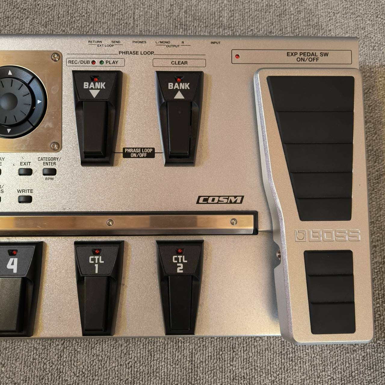 BOSS GT-10 Electric Guitar Multi Effects Pedal Effects Unit With AC Adapter