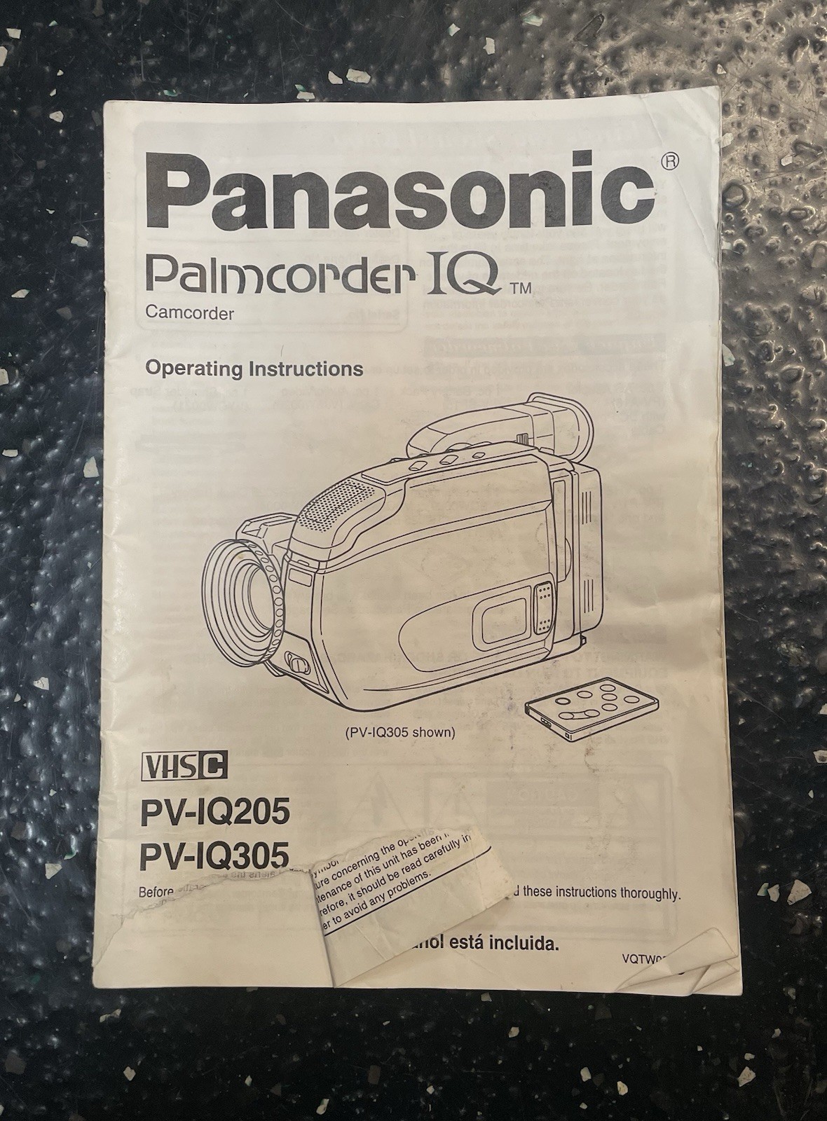 Panasonic Palmcorder Variable Speed Full set