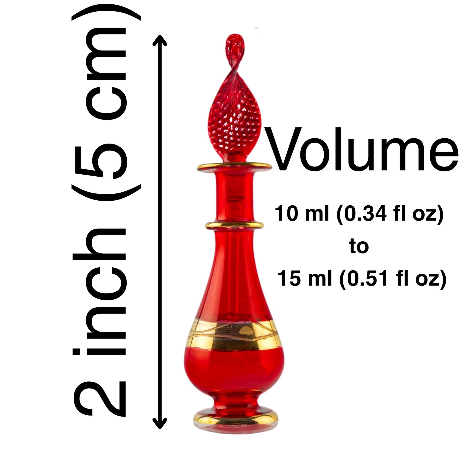 Egyptian perfume bottles, Perfume making kit, Decorative perfume bottles Set...