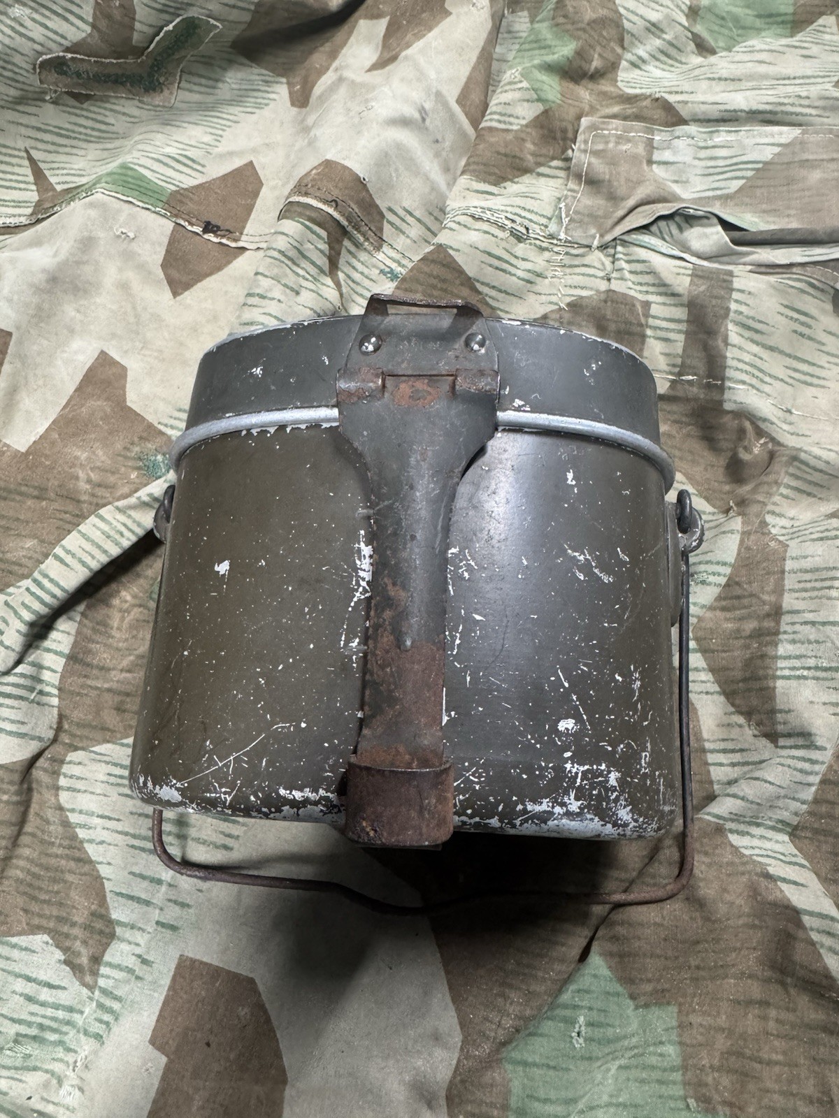 WWII German Mess Kit, Unmatched 1940 Lid And 1939 Bottom