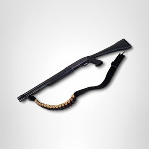 BLACKHAWK Black Shotgun Sling Adjustable w/ 15 Shell Holders