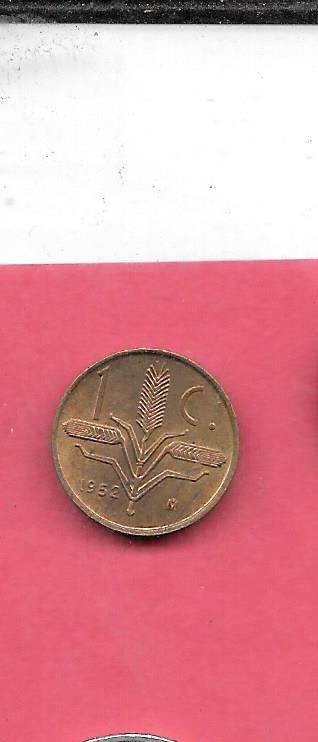 MEXICO MEXICAN KM417 1952 UNCIRCULATED-UNC MINT OLD VINTAGE  CENTAVO COIN