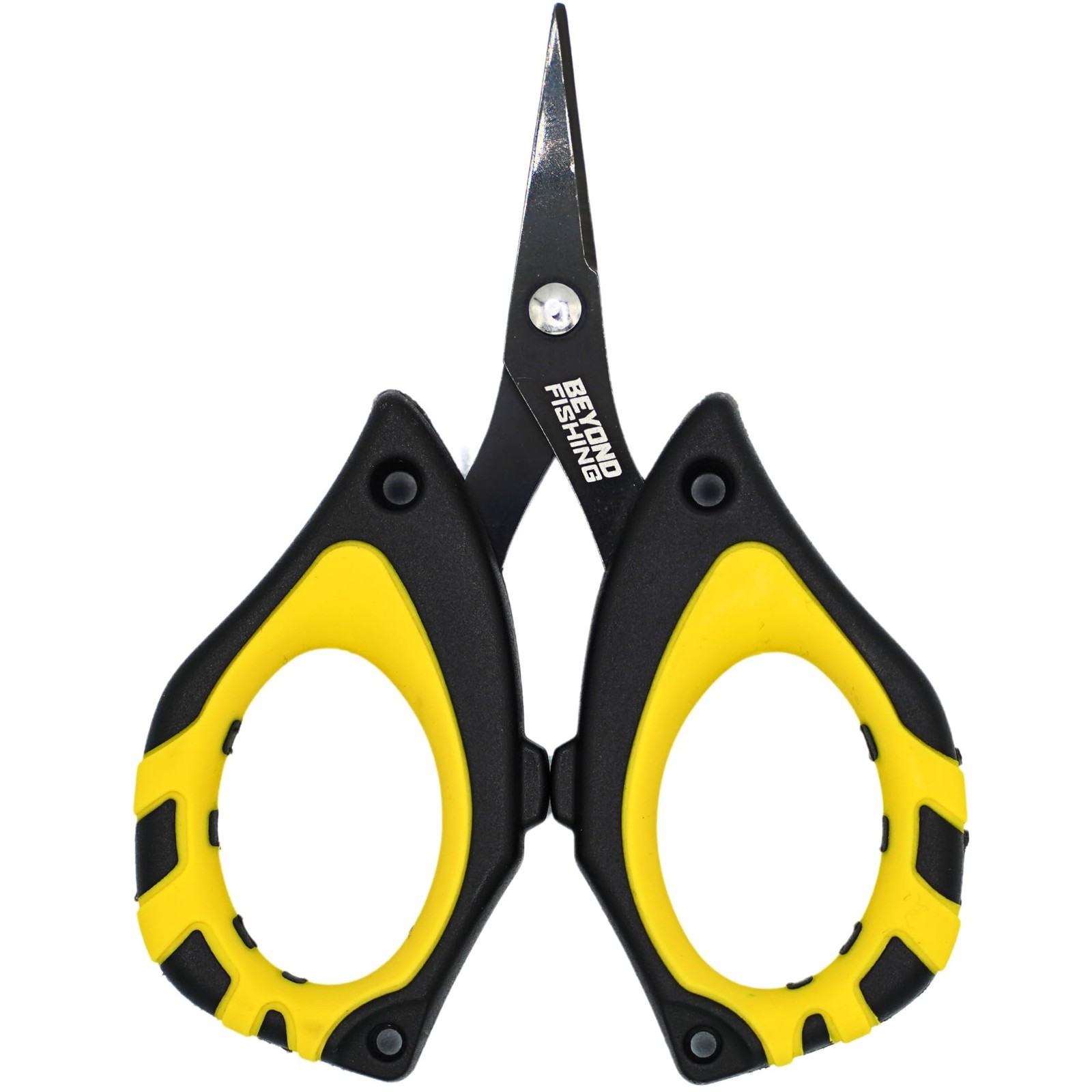 Beyond Fishing - 4.5” Fishing Scissors for Braided Line, Stainless Steel w
