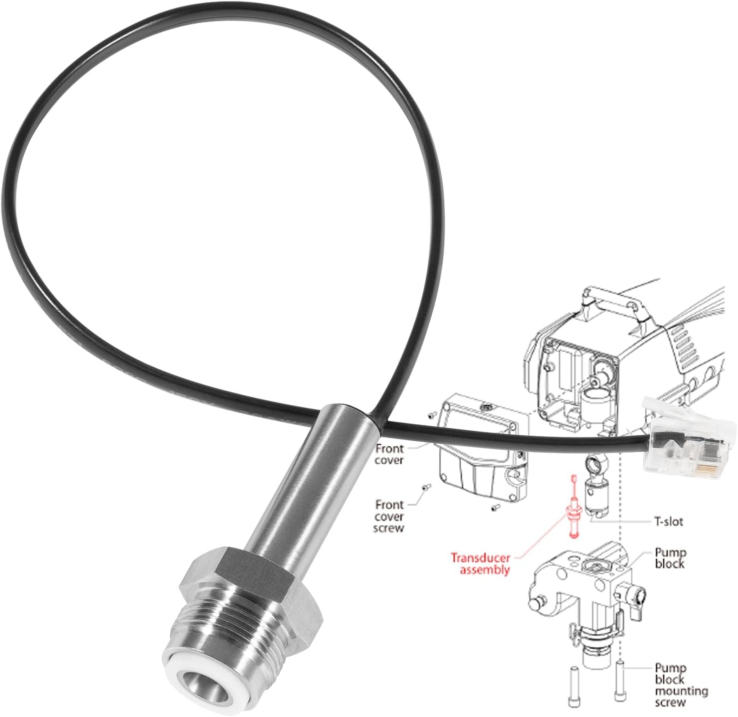 704492 Airless Sprayer Pressure Transducer For Titan Impact 440, 540 Sprayer