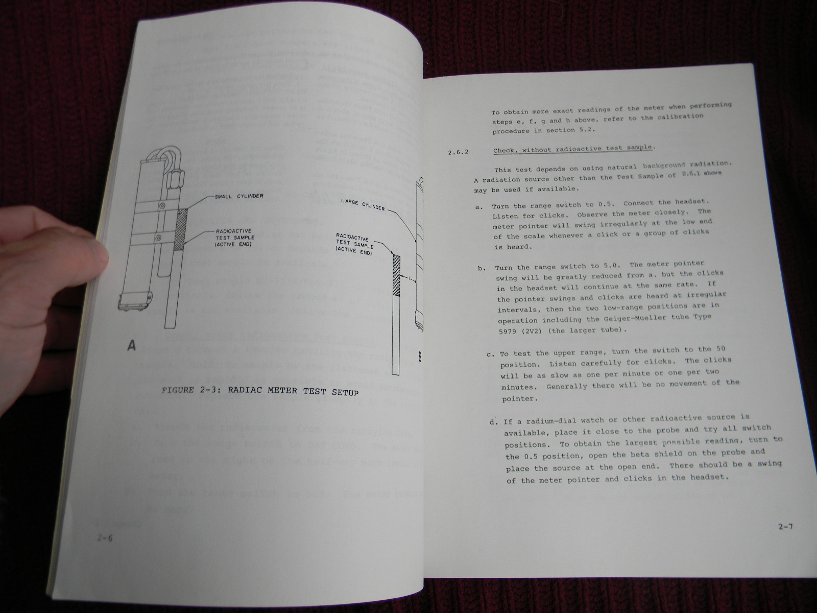 1967 RADIAC SET AN/PDR-27R Technical Manual TM 11-6665-230-15 Repair Parts #212