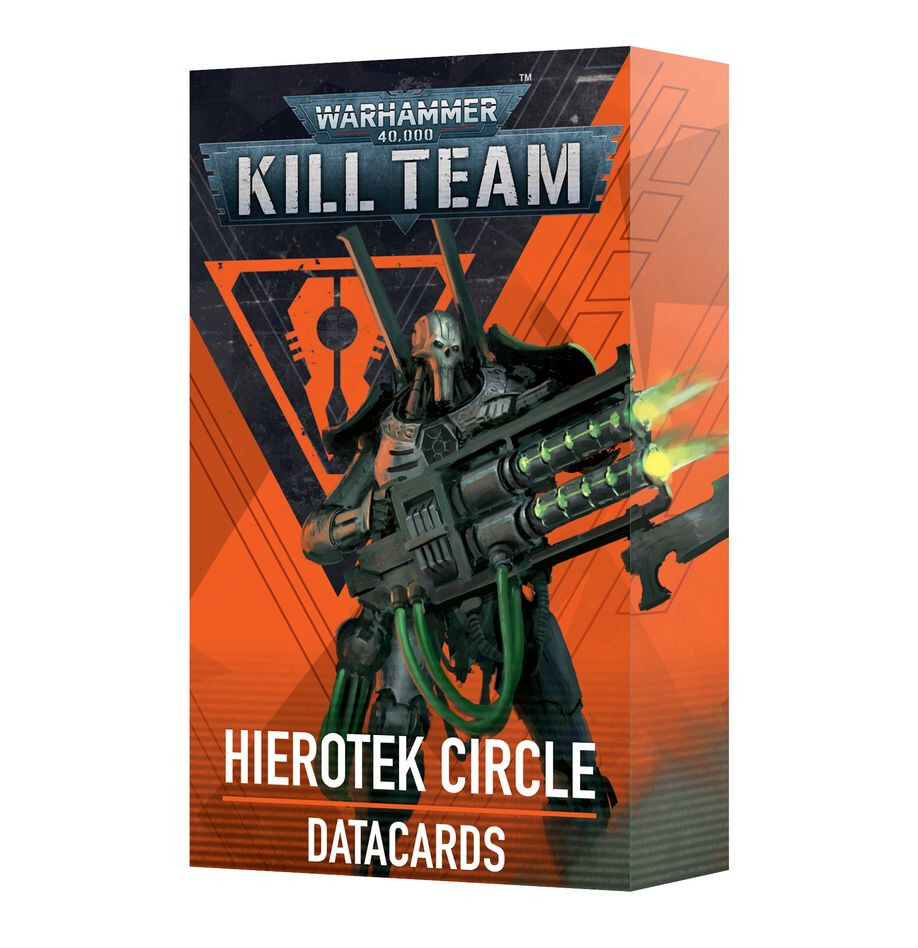 Kill Team Datacards: Hierotek Circle - Warhammer 40k - Brand New! 103-67