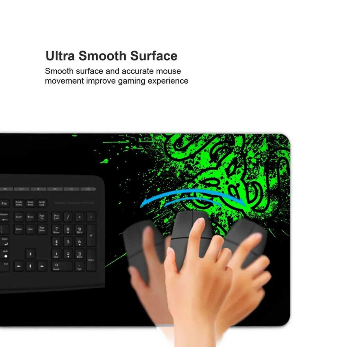 Gaming Keyboard Pad-Green