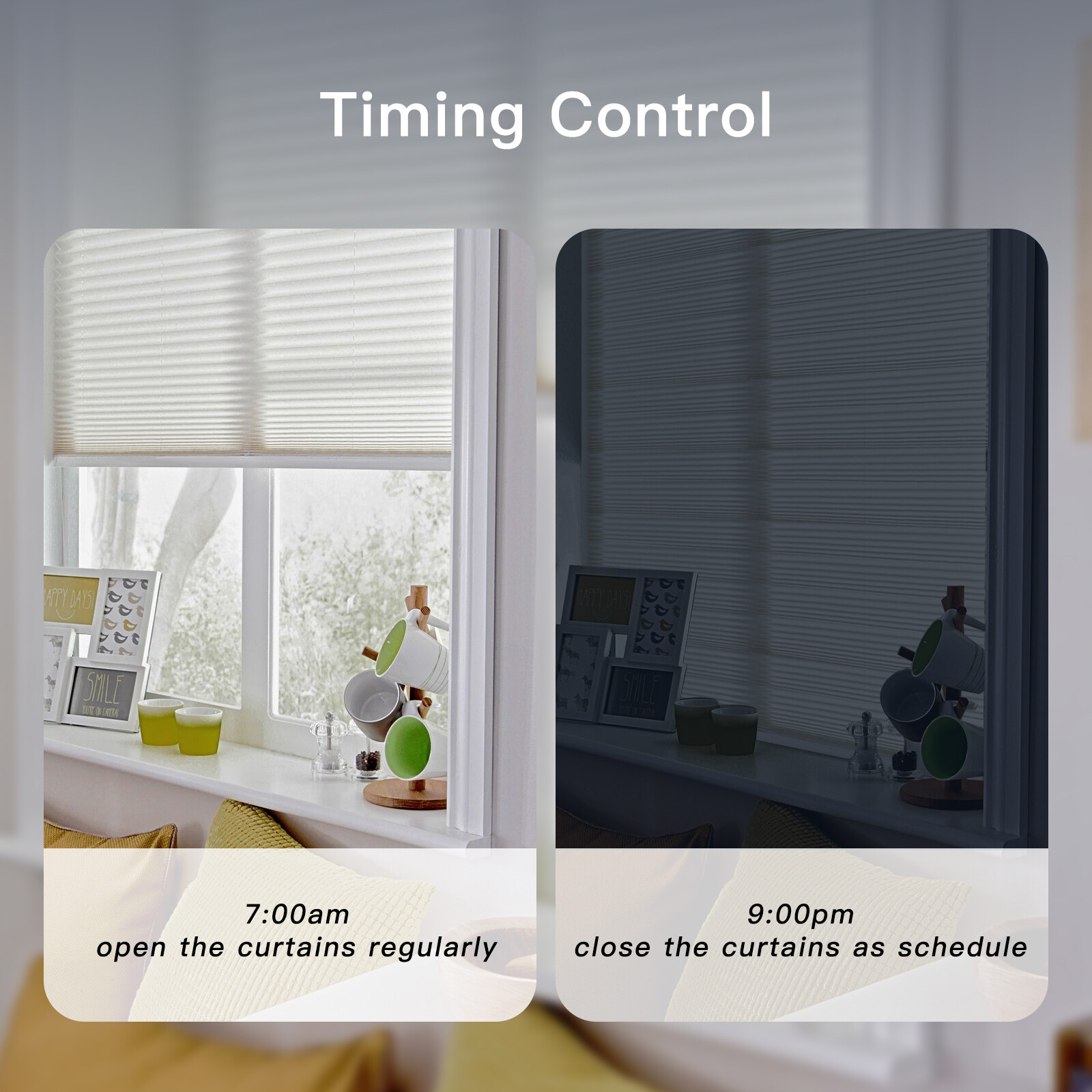 MOES WiFi Smart Chain Blinds Motor Roller Shade Controller Tuya Alexa Google
