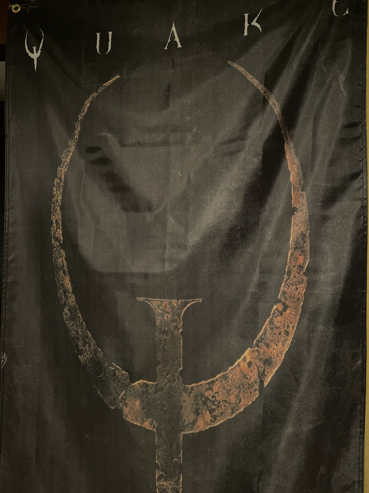 QUAKE 5ft Flag PC 1996 id Software Banner Poster