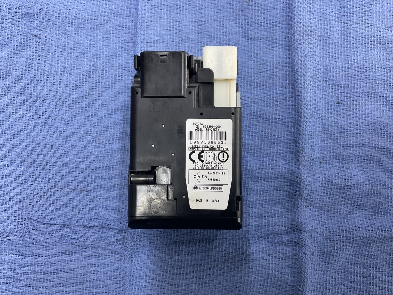 04 05 06 07 08 09 TOYOTA PRIUS IGNITION THEFT IMMOBILIZER 626399-000  OEM