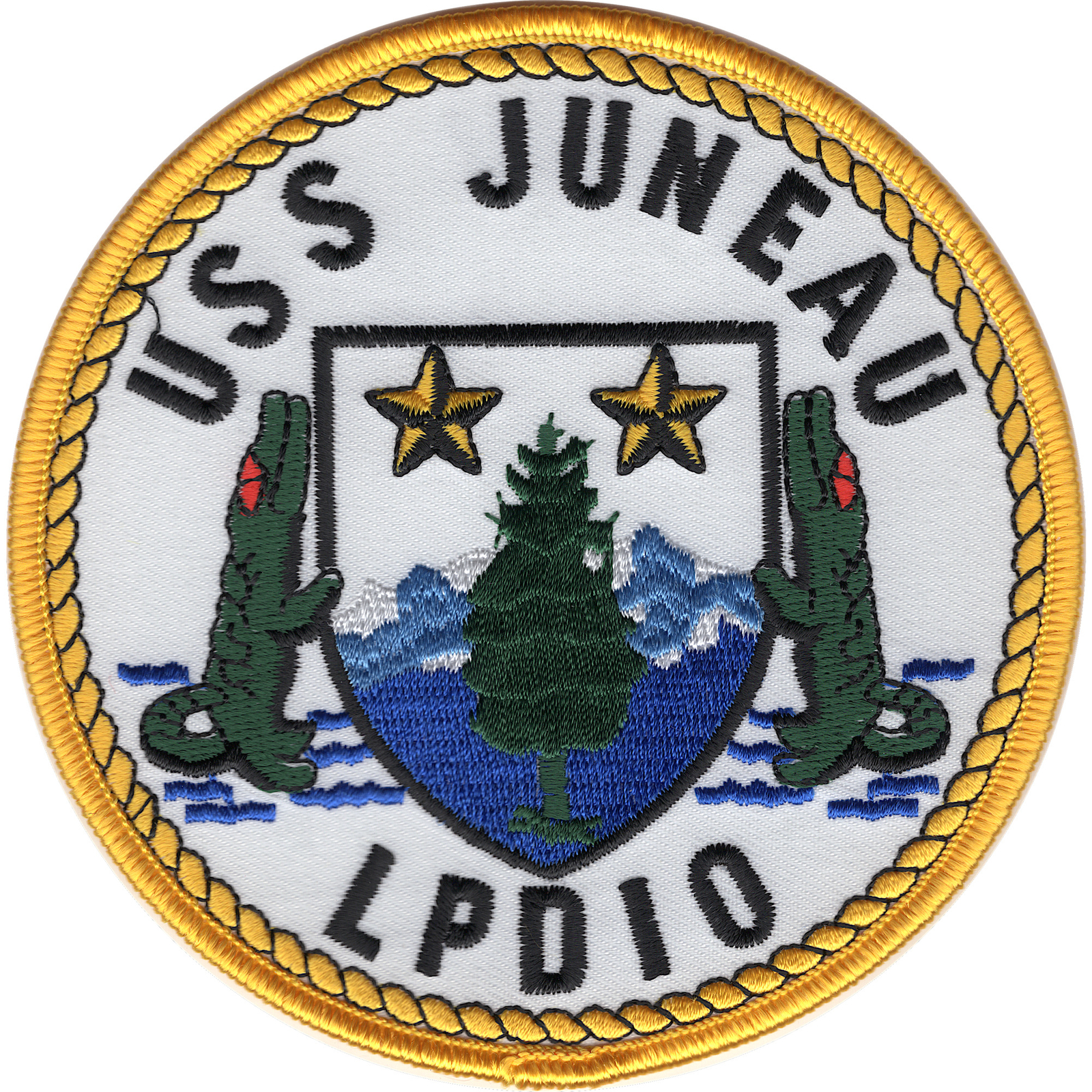 LPD-10 USS Juneau Amphibious Transport Dock Patch