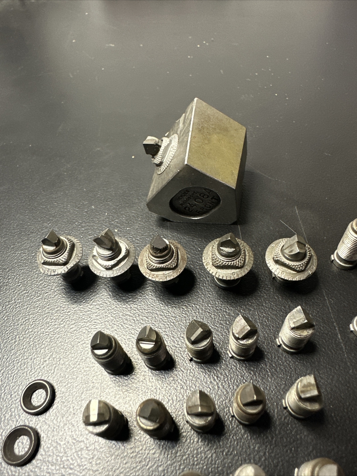 Devlieg Microbore 2408A Grinding Fixture Block Tool Sharpening Jig Machinist