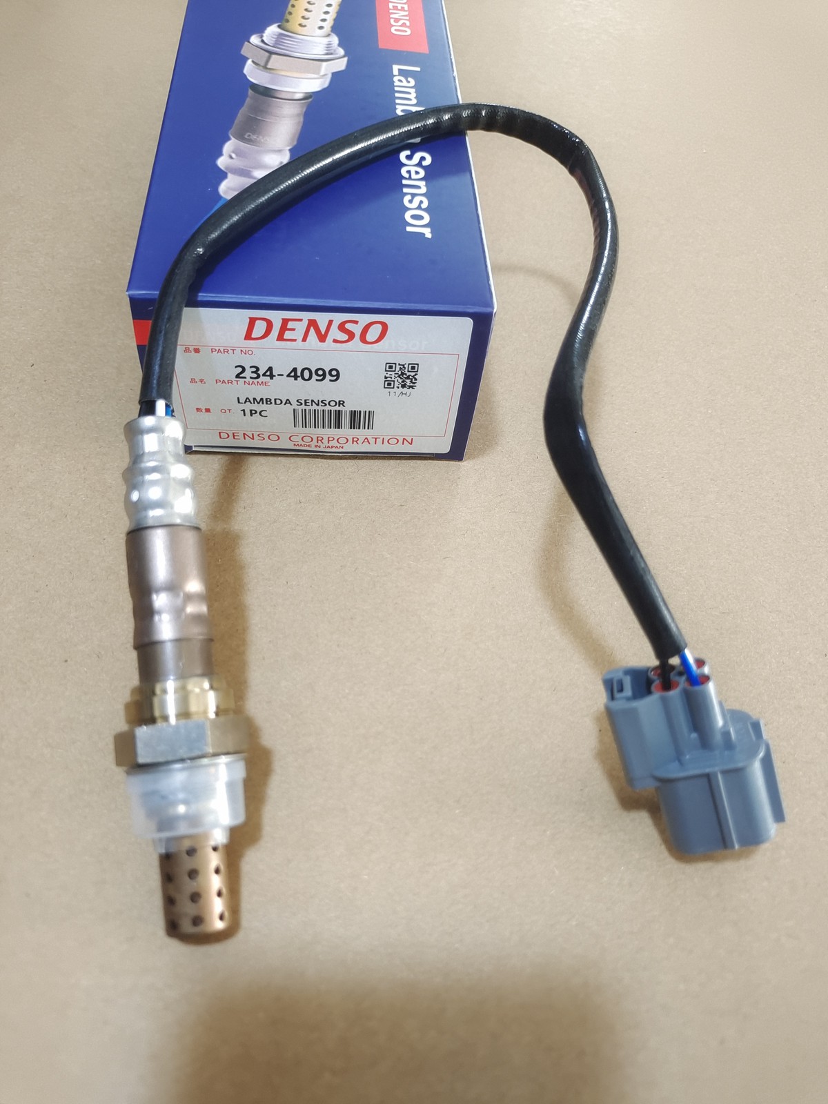 Denso 234-4355 Oxygen O2 Sensor for Honda Civic 1992-1995 1.6L L4 Upstream