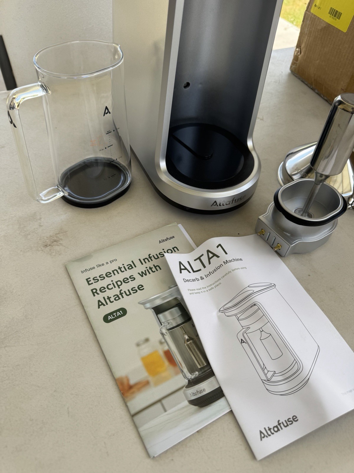 Altafuse | Ultrasonic Decarboxylator & Herbal Infusion Machine | ALTA 1 Infuser