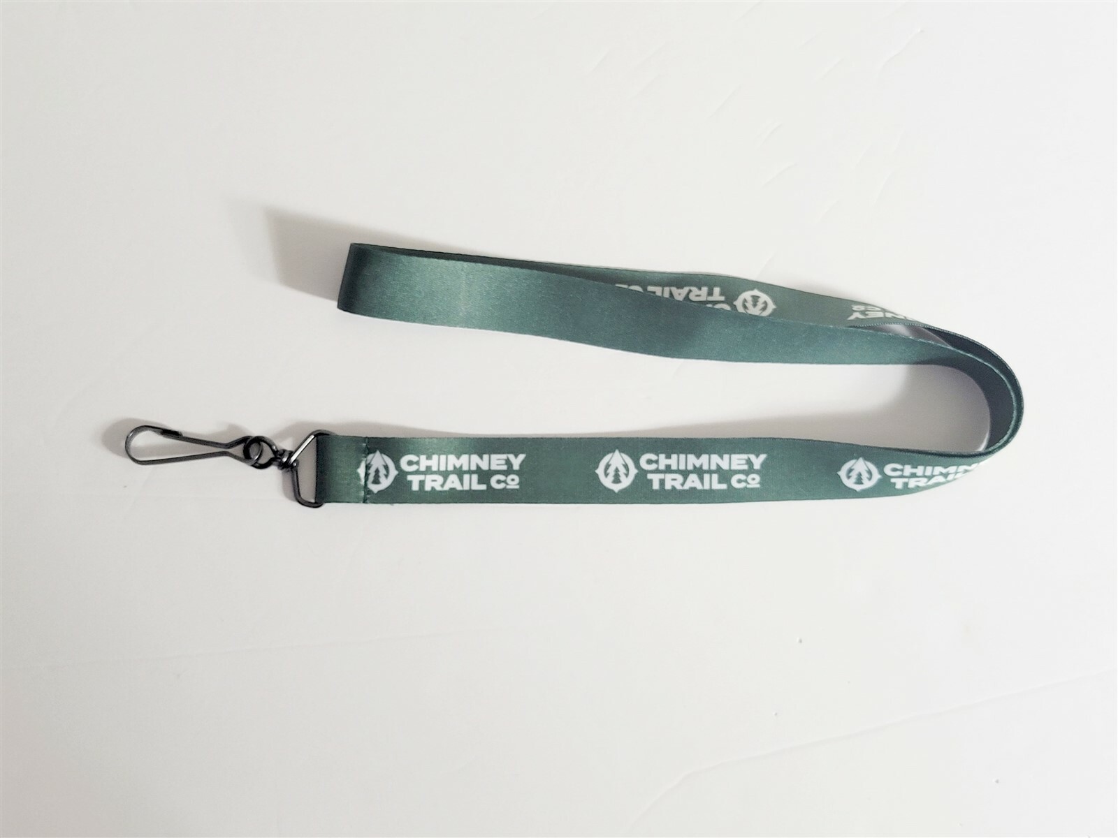 Chimney Trail Co Green Lanyard Military