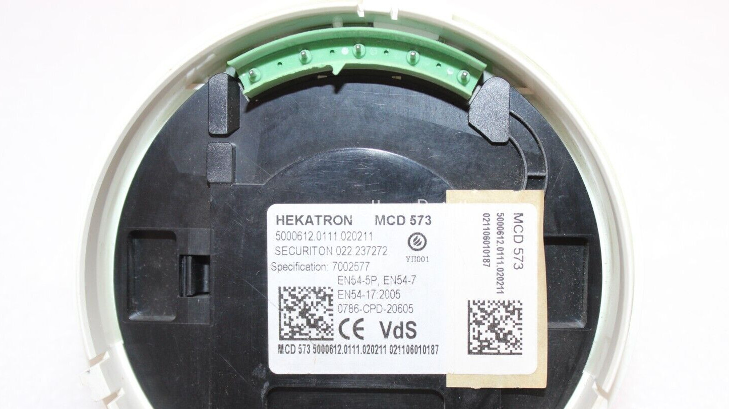 HEKATRON MCD 573 SMOKE DETECTOR