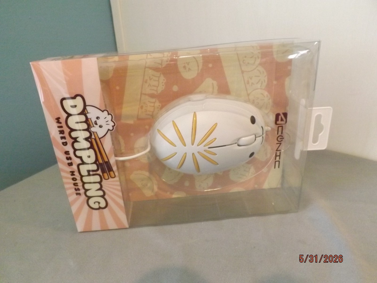Wired Dumpling USB Mouse NEW