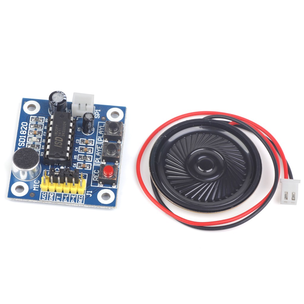 Loudspeaker + ISD1820 Recording Playback