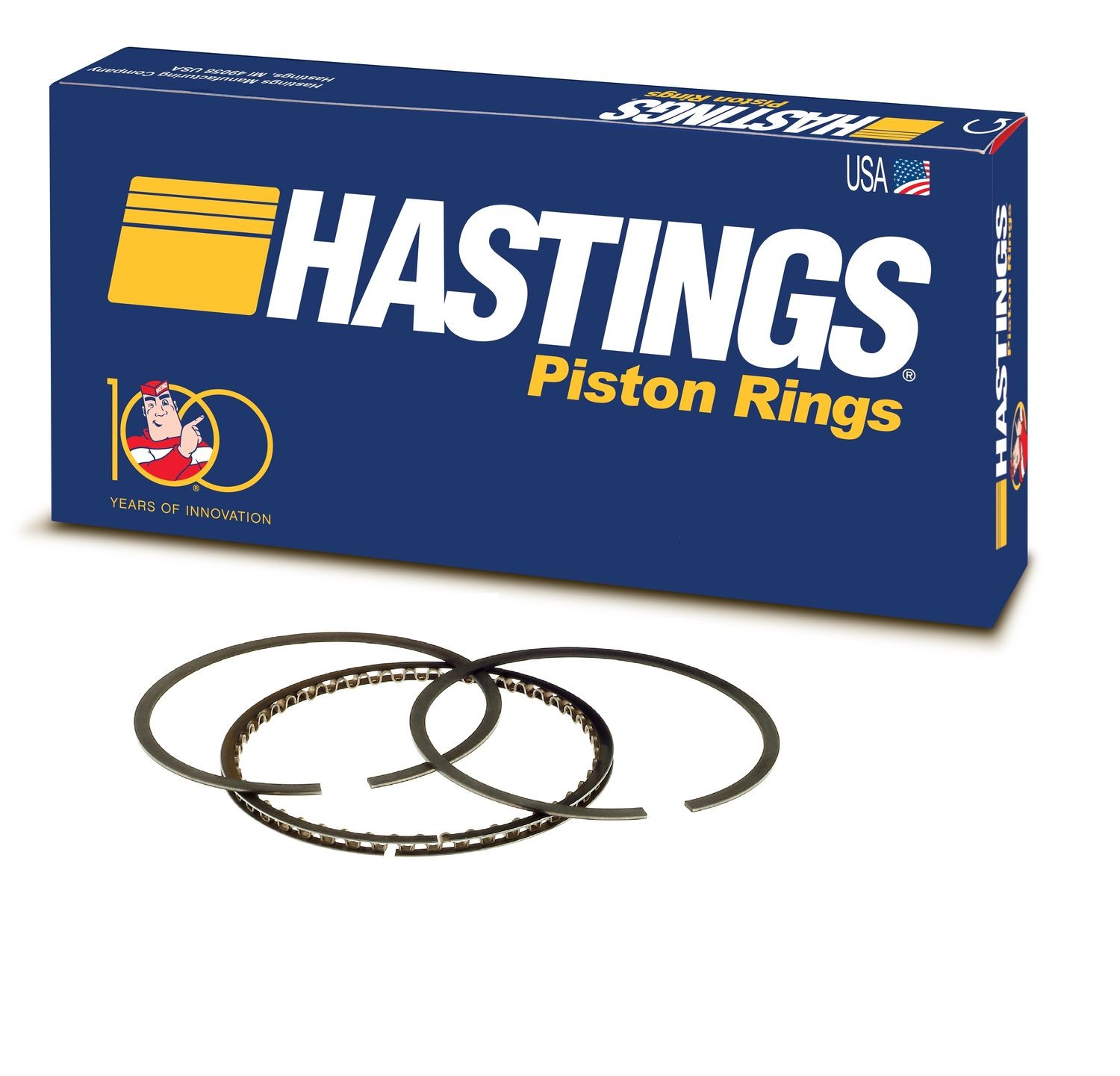 Hastings 2M4815 Engine Piston Ring For 96-06 Cherokee Grand Cherokee TJ Wrangler