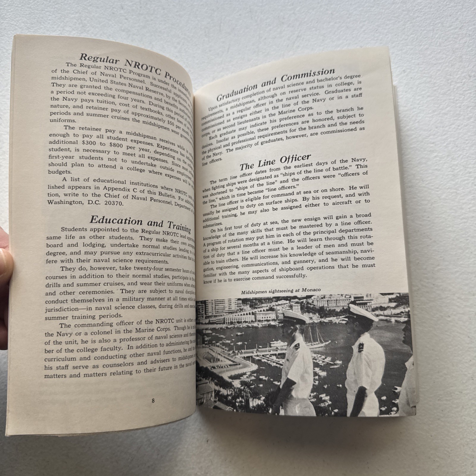 NROTC 1966 Bulletin The Regular Navy Reserve Officers Training Corpse Program