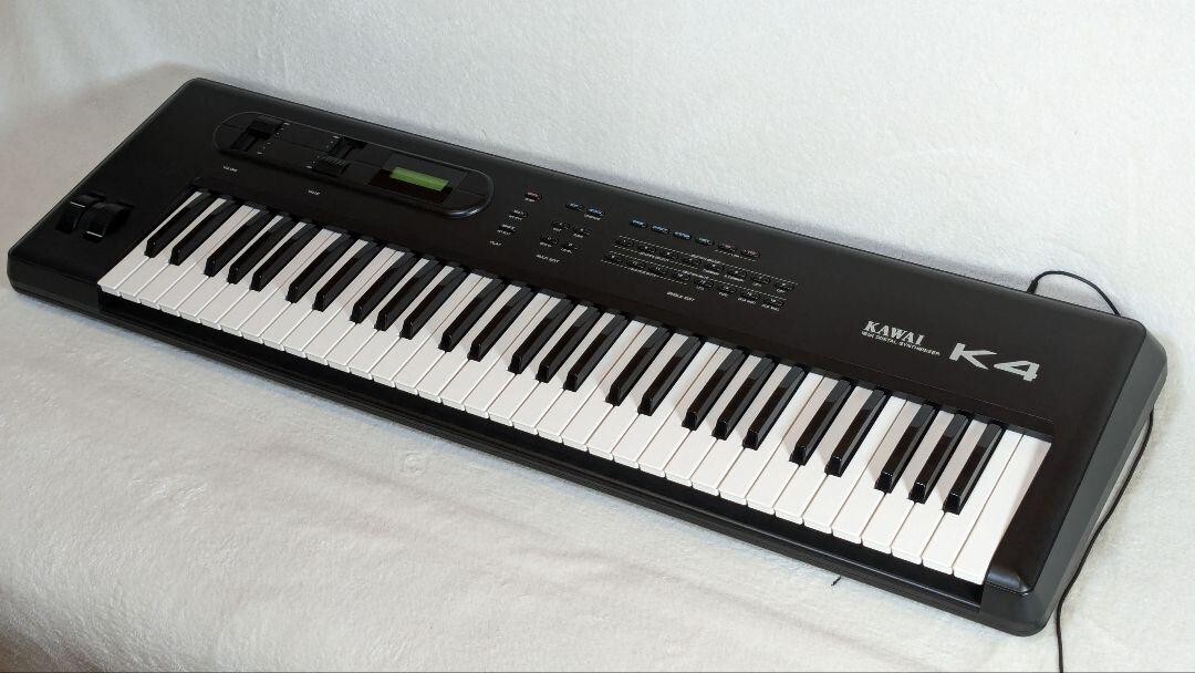 Kawai K4 61-Key 16-Bit Digital Synthesizer Keyboard Confirmed Operation F/S