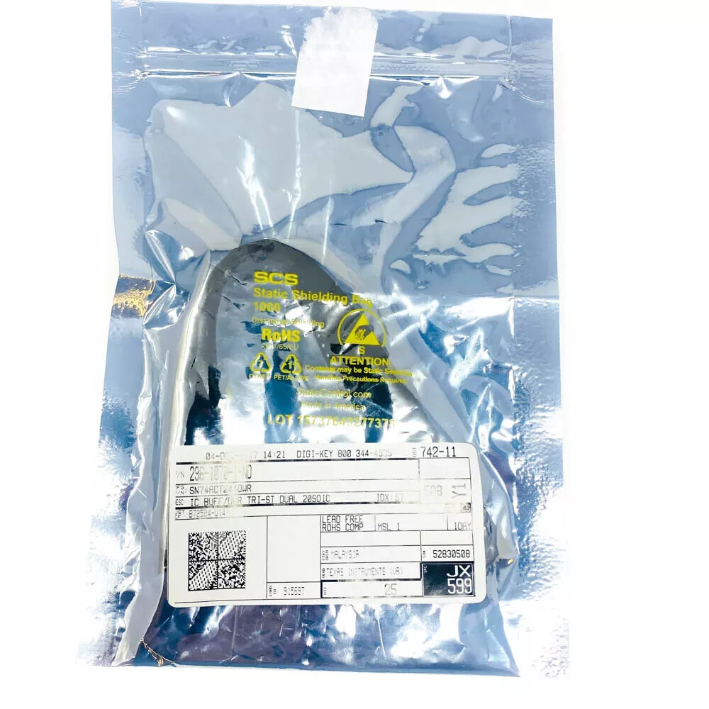 Texas Instruments SN74ACT244DWR IC Non-Inverting Buffer Dual 20 Pin, 25 Pcs