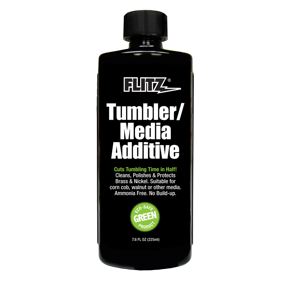 FLITZ TUMBLER MEDIA ADDITIVE 7.6OZ BOTTLE