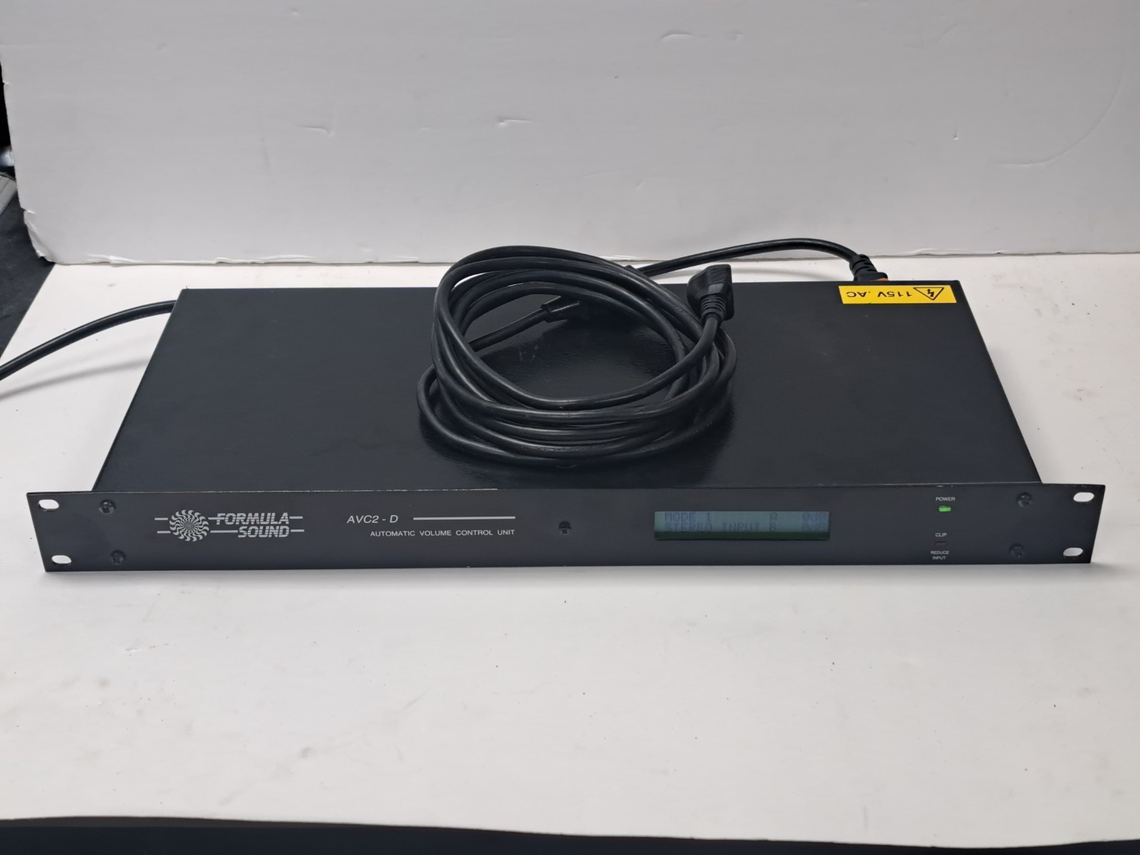 Formula Sound AVC2-D Automatic Volume Control Dj Music Limiter XLR AVC2D