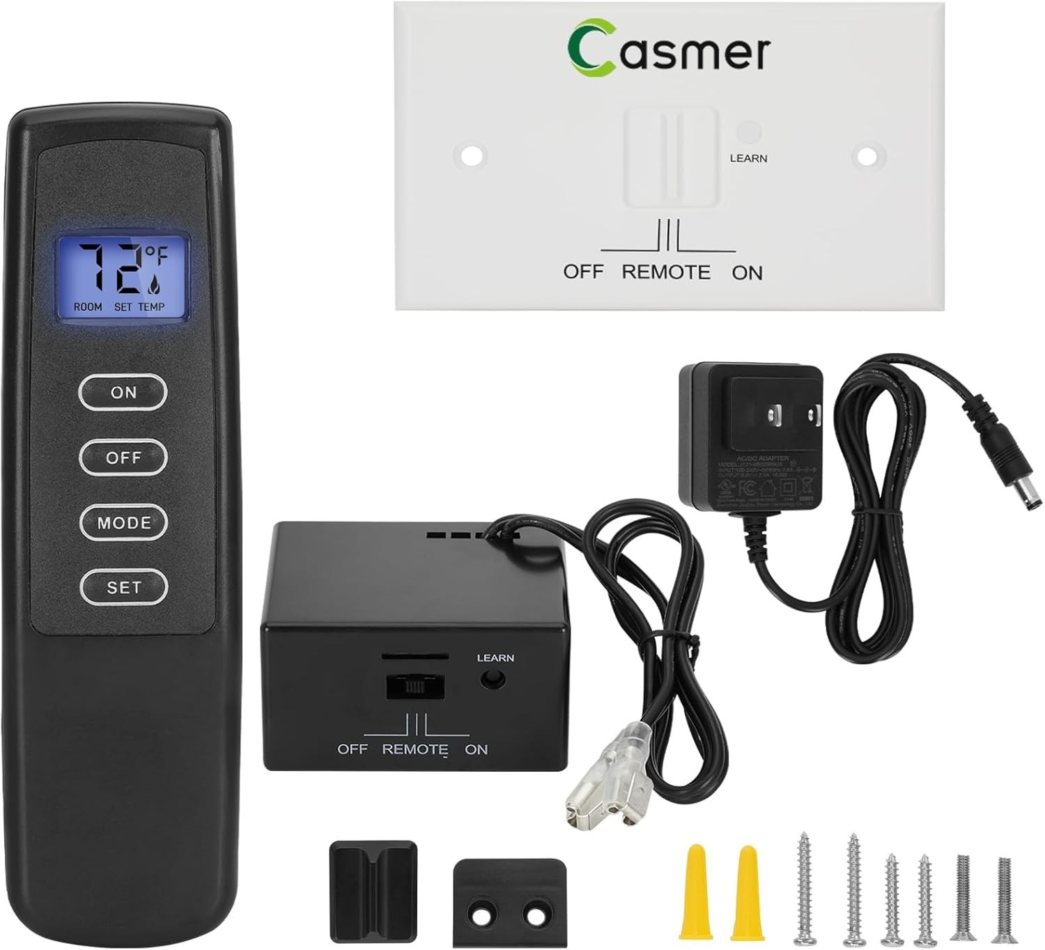 Universal Fireplace Remote Control Kit,Fit skytech 1420-A,1420TH-A,1001-A,1001TH