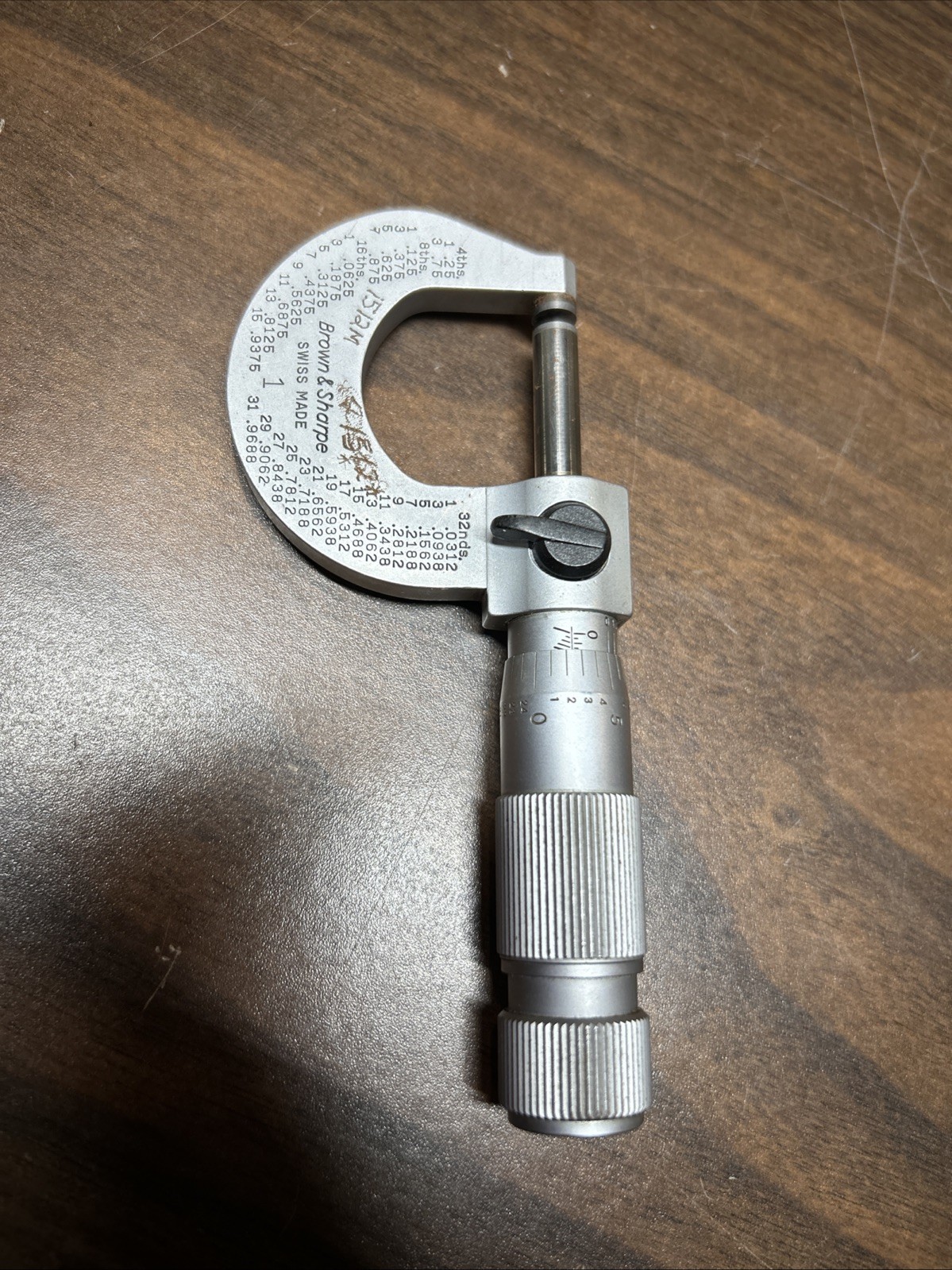 brown and sharpe micrometer Outside 0-1”