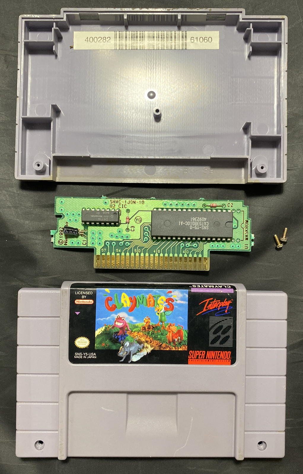 Claymates + C2 Judgment Day Cartridges Only Tested - Authentic