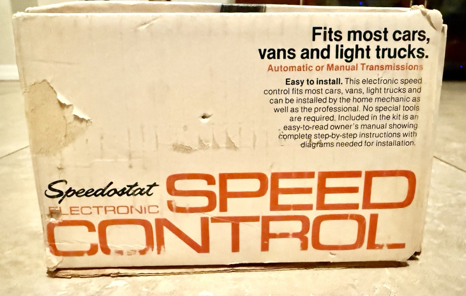 Dana Corp Speedostat Precision Controls Speed Control