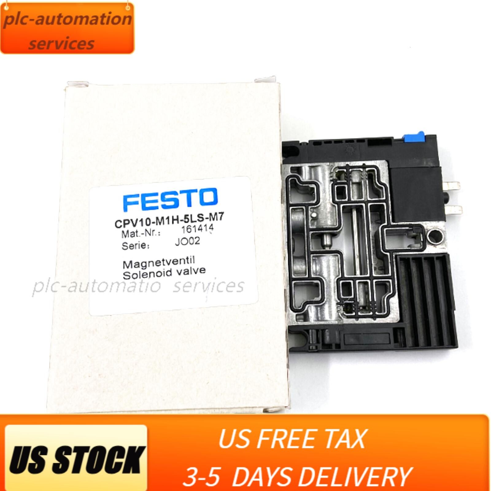 New FESTO CPV10-M1H-5LS-M7 161414 Solenoid Valve