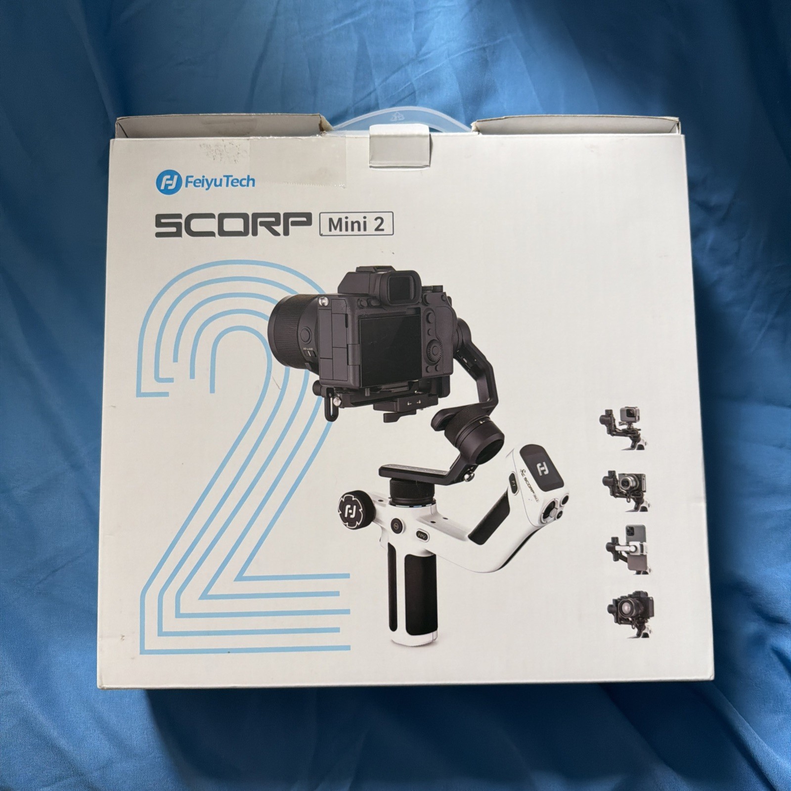 SCORP MINI 2 Gimbal Stabilizer for Mirrorless Camera & Smartphone | AI Tracking