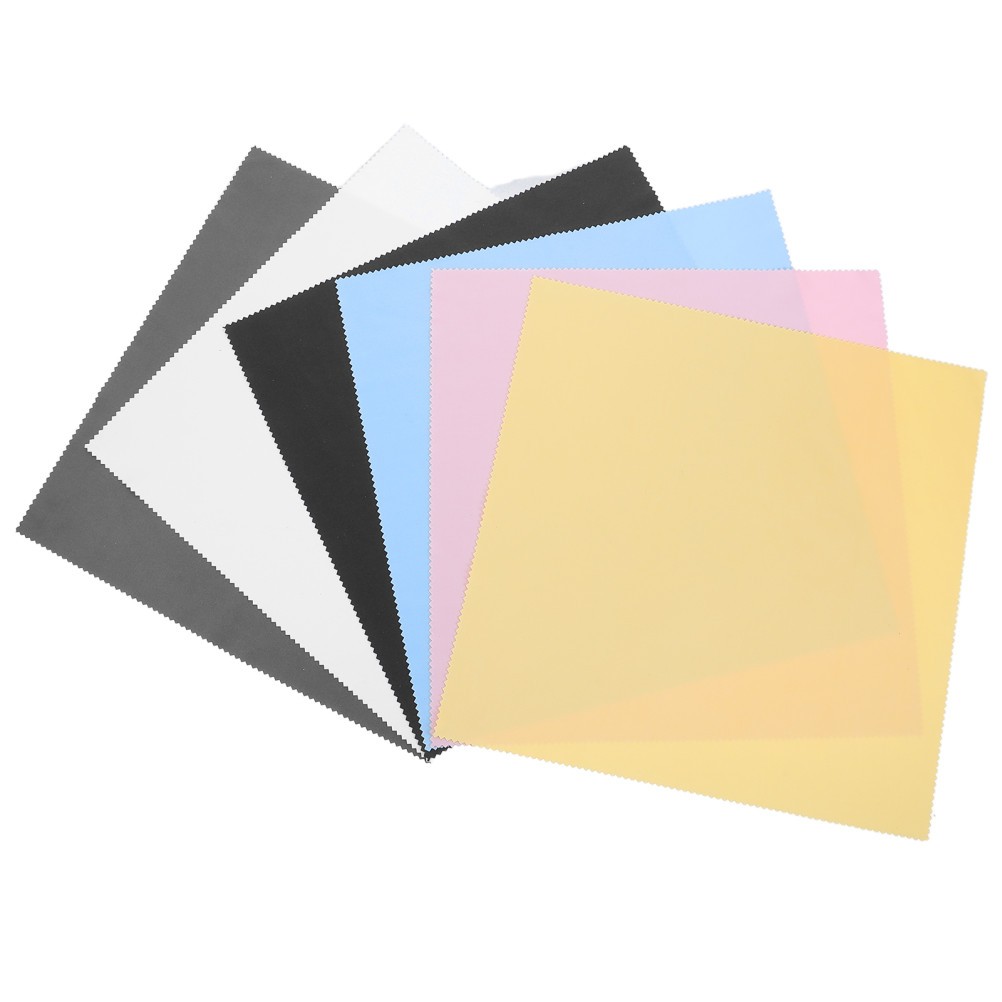 6 Pcs Washable Microfiber Cleaning Cloth Cloths Accessories for House