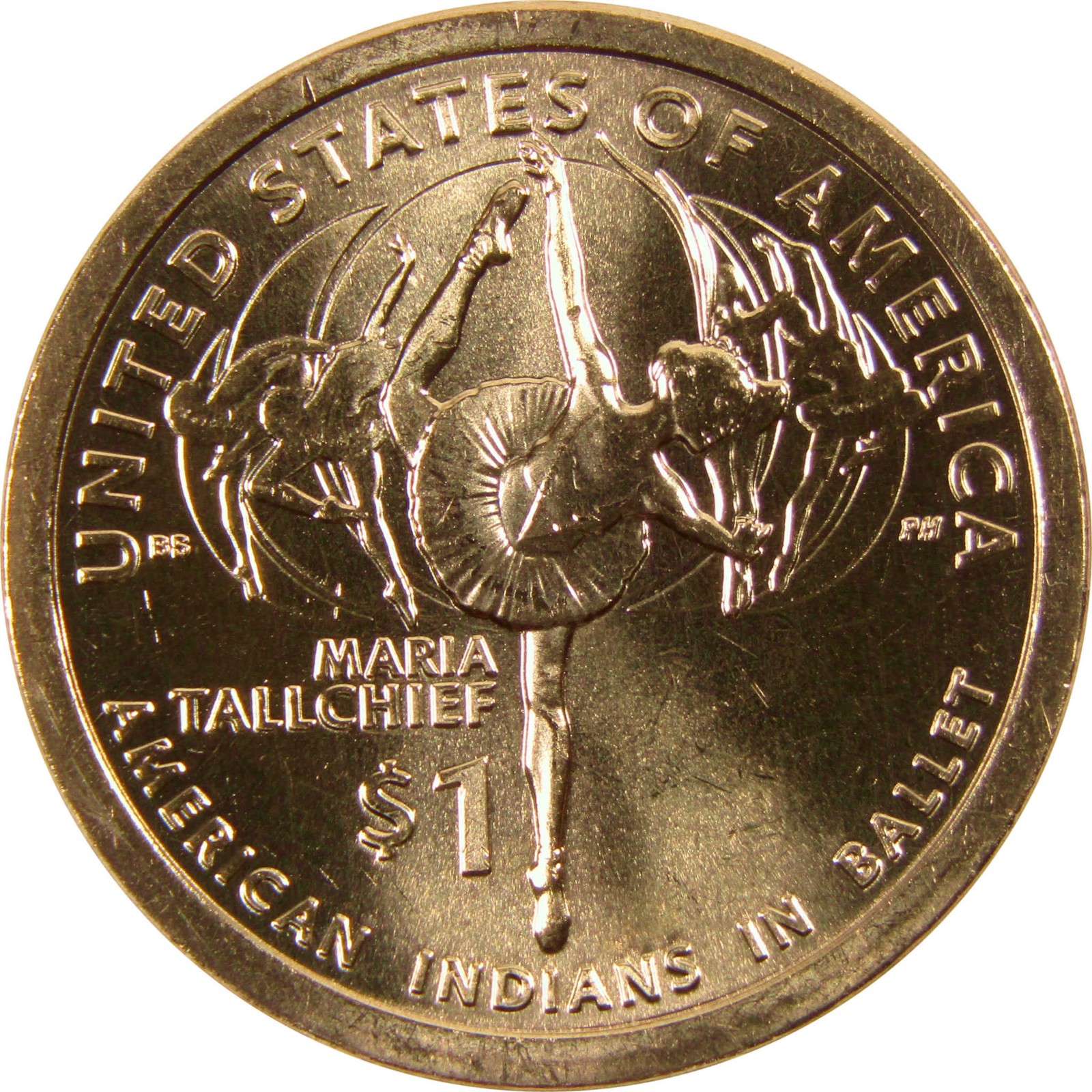 2023 D Maria Tallchief Native American Dollar BU Uncirculated $1 Coin
