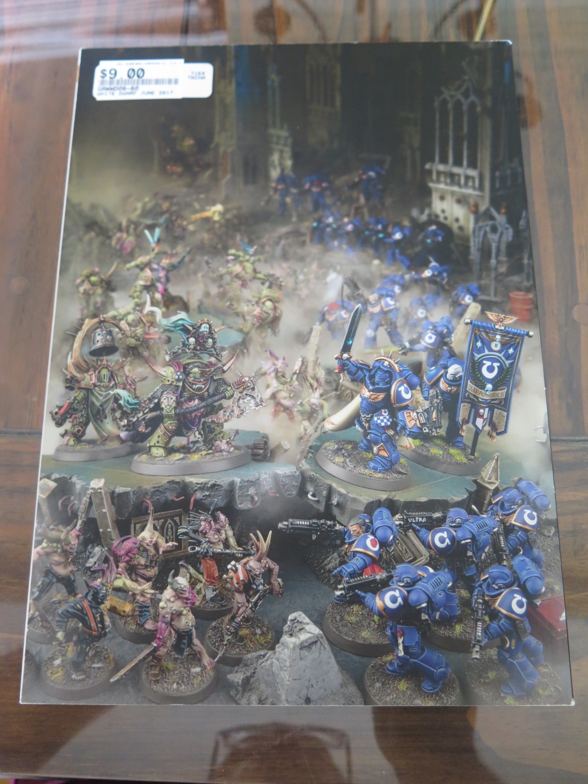 WHITE DWARF ISSUE JUNE 2017 WITH INSERTS WARHAMMER 40,000 40K GAMES WORKSHOP