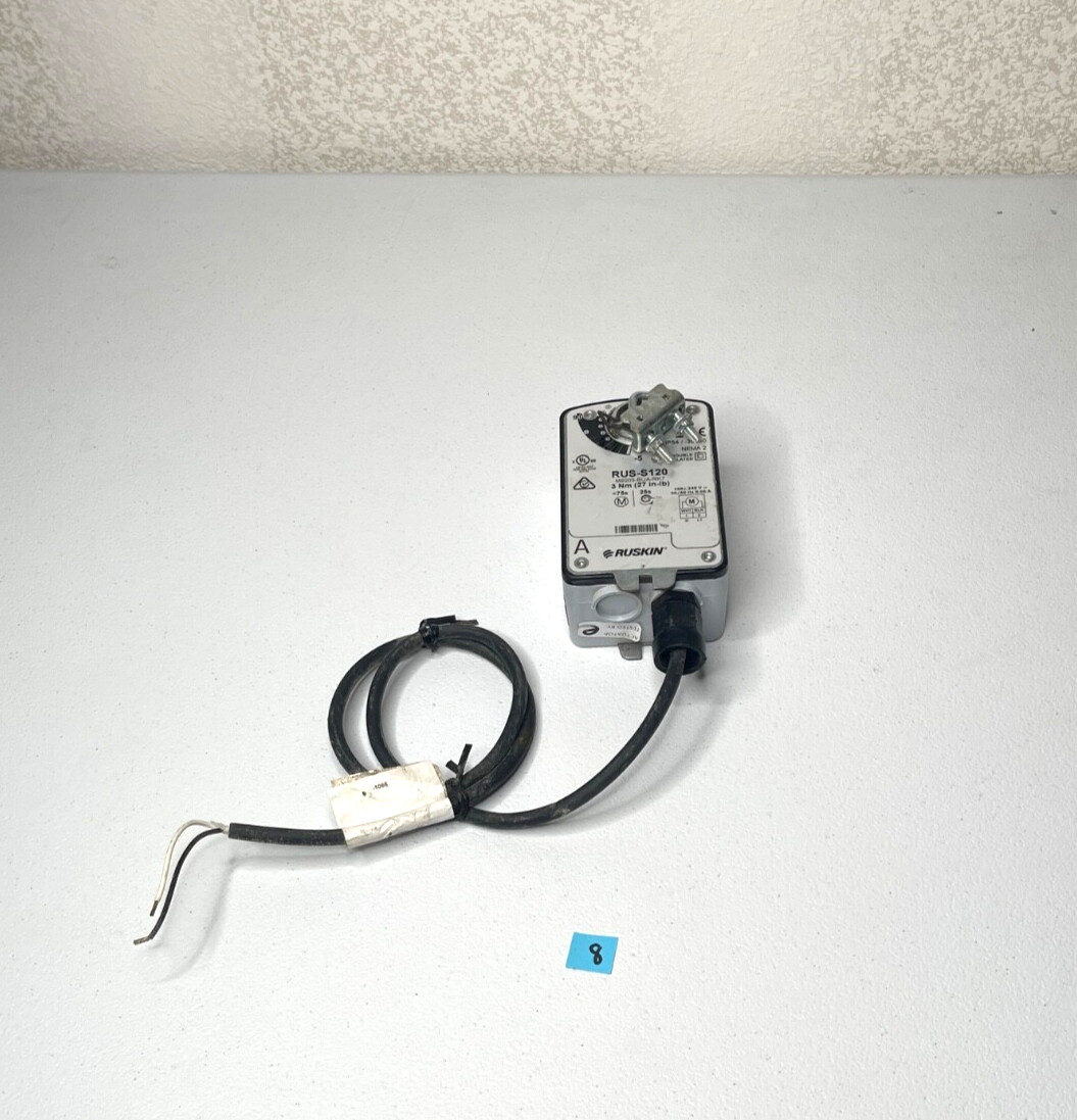 Ruskin Johnson Controls RUS-S120 M9203-BUA-RK7 Damper Actuator