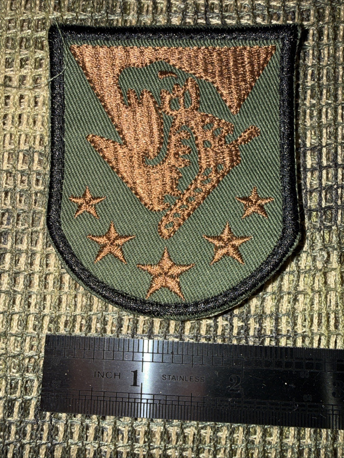 French Foreign Legion Unit Patch -11th Parachutist -Afgan War