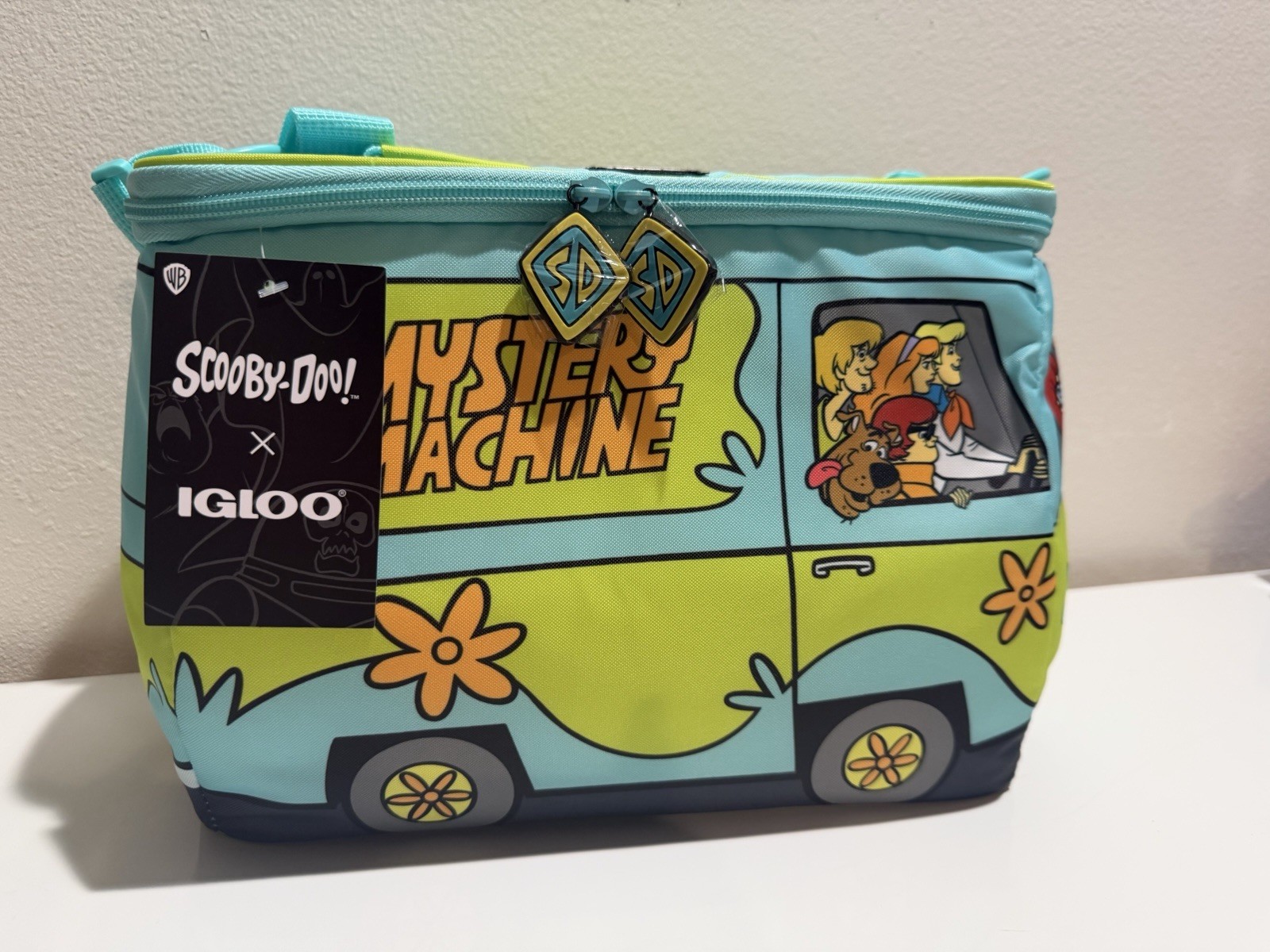 Scooby Doo 10 Can Igloo Mystery Machine Cooler Bag W/ Shoulder Strap New