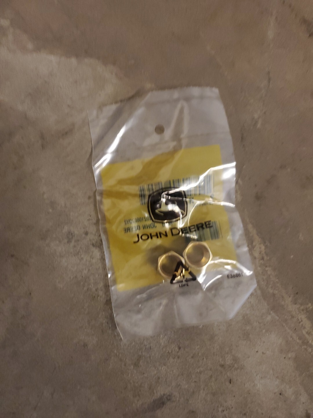 R79604 Genuine OEM  John Deere  TUBE NUT   QTY of 2 Nut  Per Pk Hitachi