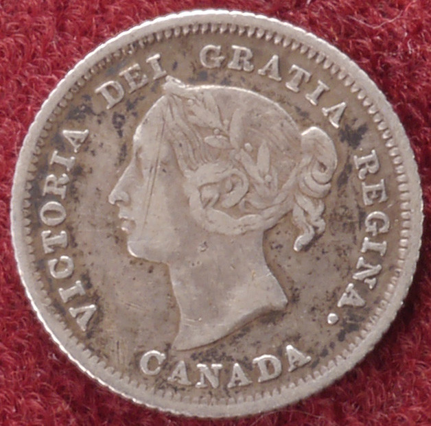 Canada 5 Cents 1880 H (E3101)