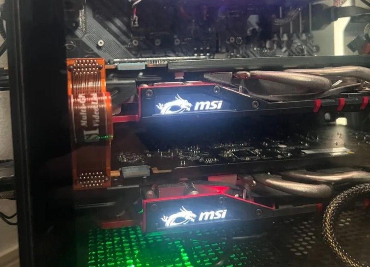 MSI GeForce GTX 970 4GB Graphics Card SLI Set of 2 High Performance GPU