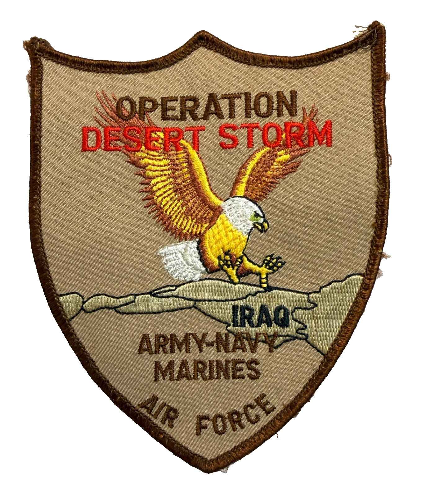 Operation Desert Storm Patch US Air Force, Army, Navy, Marines