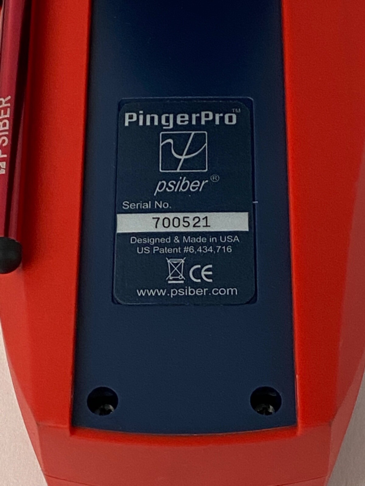 PSIBER DATA SYSTEMS PINGERPRO WITH CASE