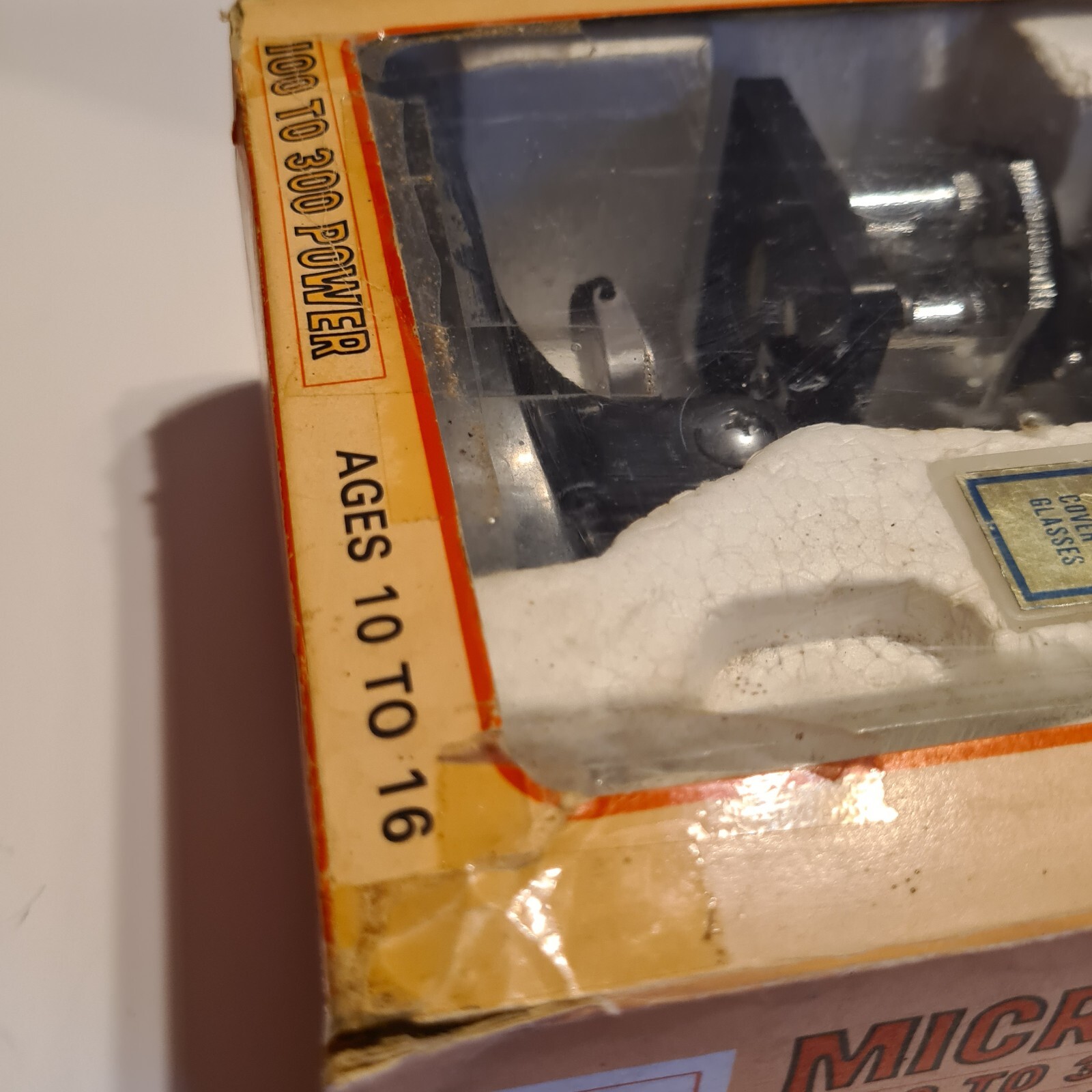 Sears Vintage Microscope Set 100 To 300 Power