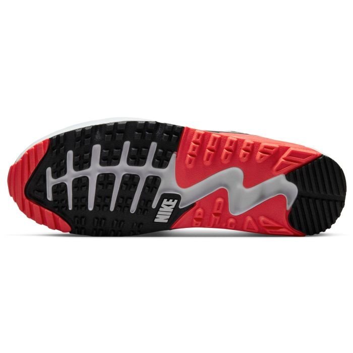 Nike Air Max 90 G Infrared 23 Red Iron Grey CU9978-010 sz 14 Men's Golf Cleats