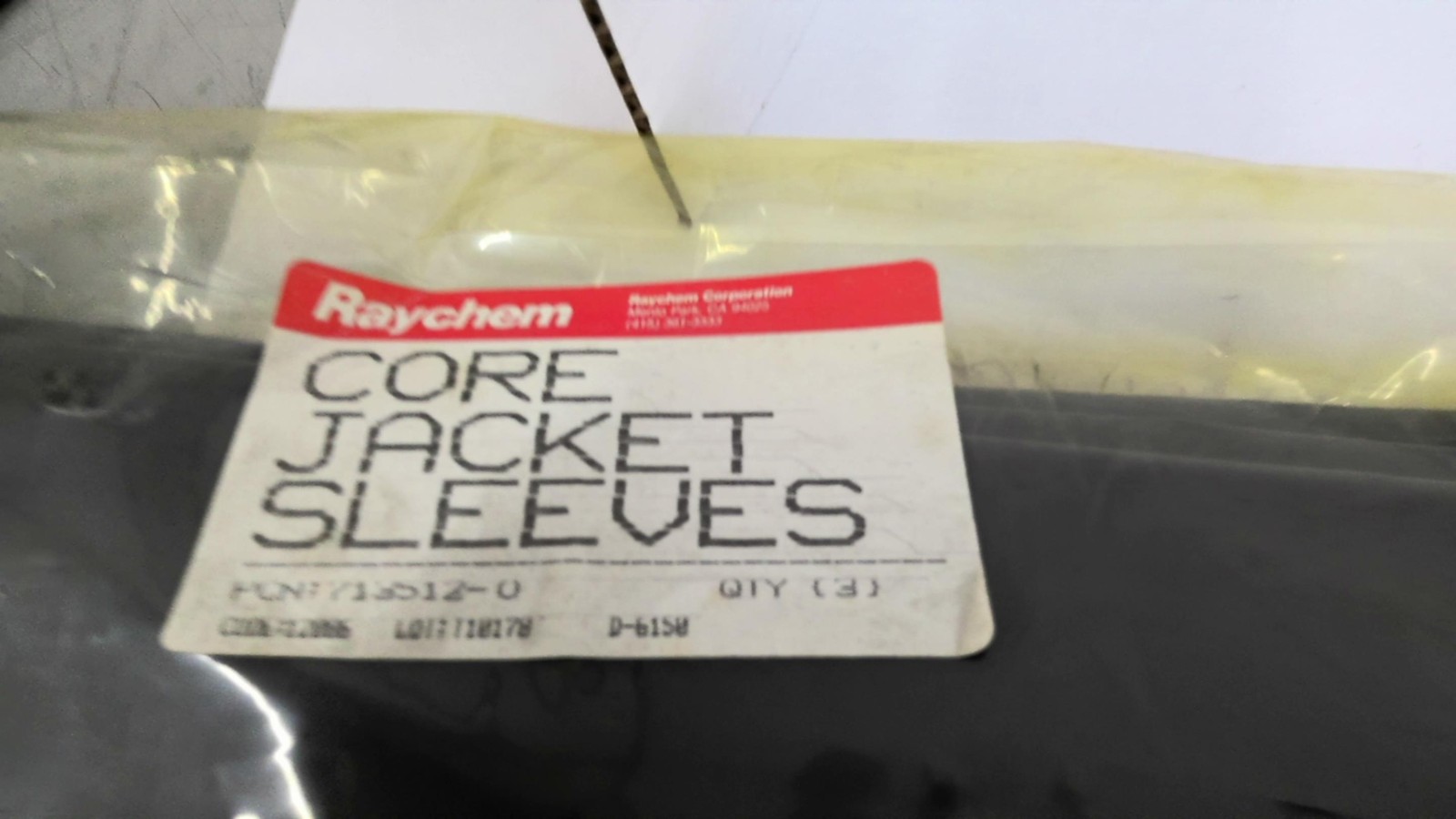 Raychem 713512-0 Core Jacket Sleeves